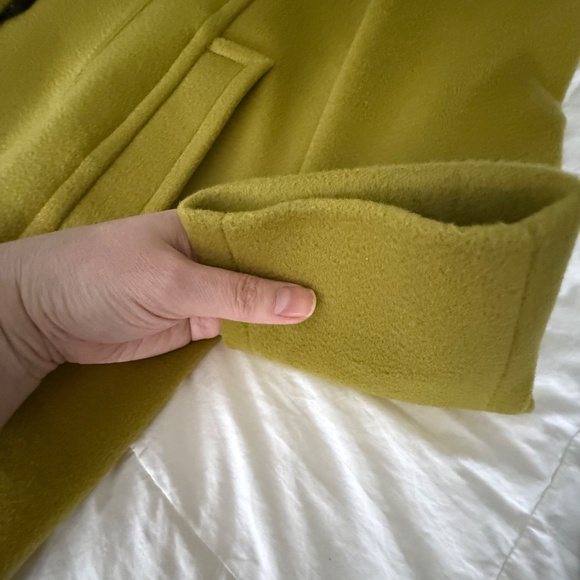 Cinzia Rocca Icona Envelope Collar in Vibrant Green, Size 6 - Picture 7 of 16